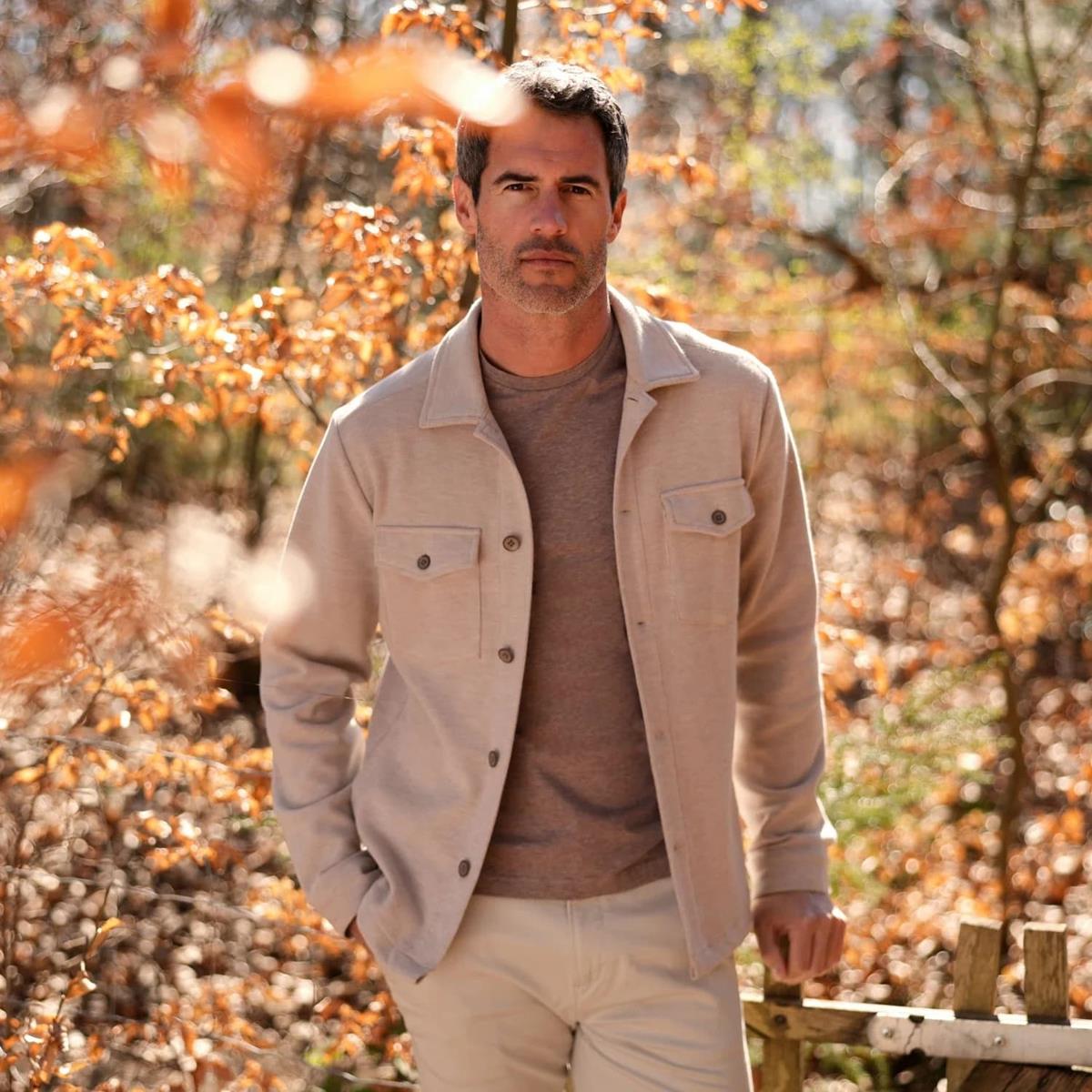 R2 Amsterdam Overshirt 130.OVERSHIRT.003 Beige 2