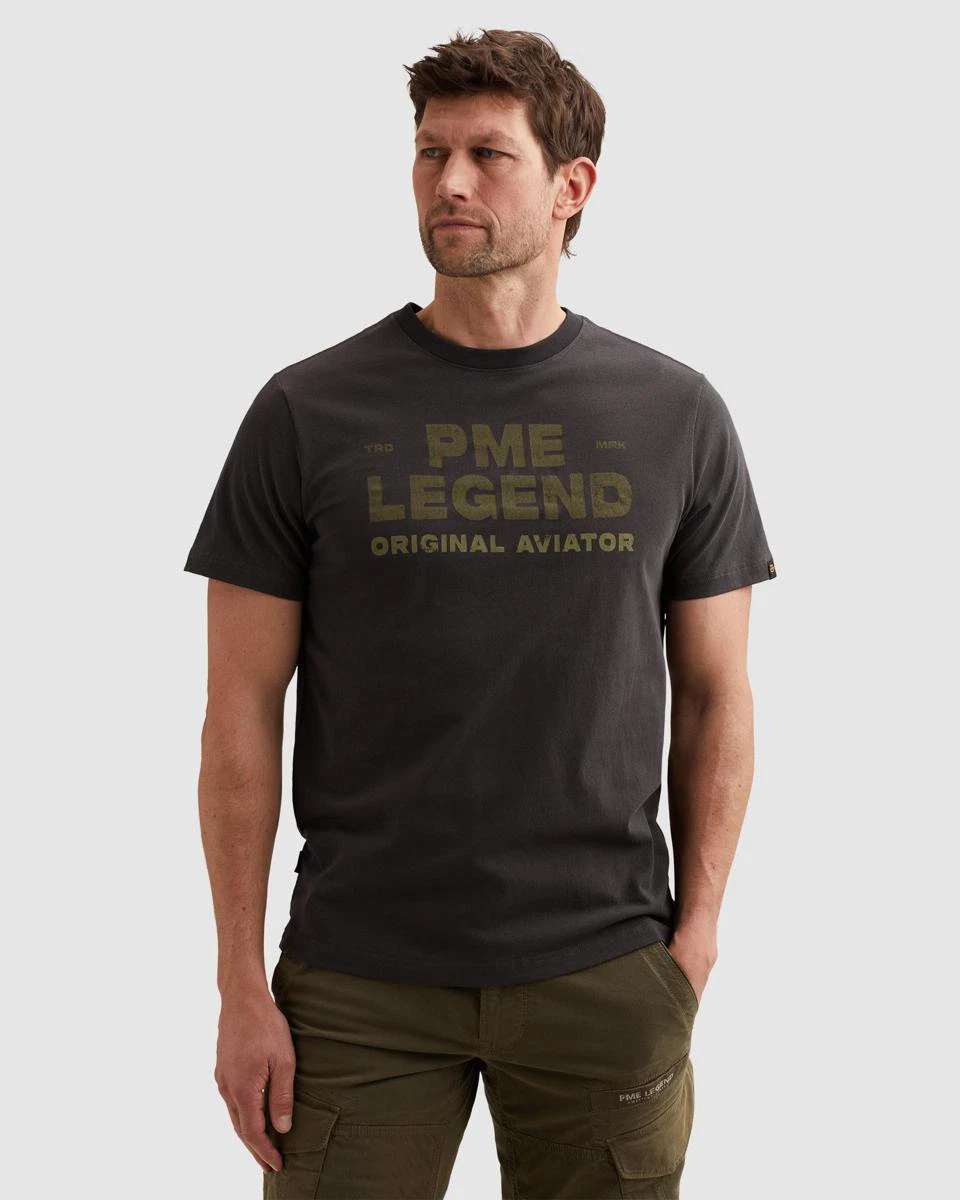 PME Legend T-Shirt PTSS2606552 Zwart 2