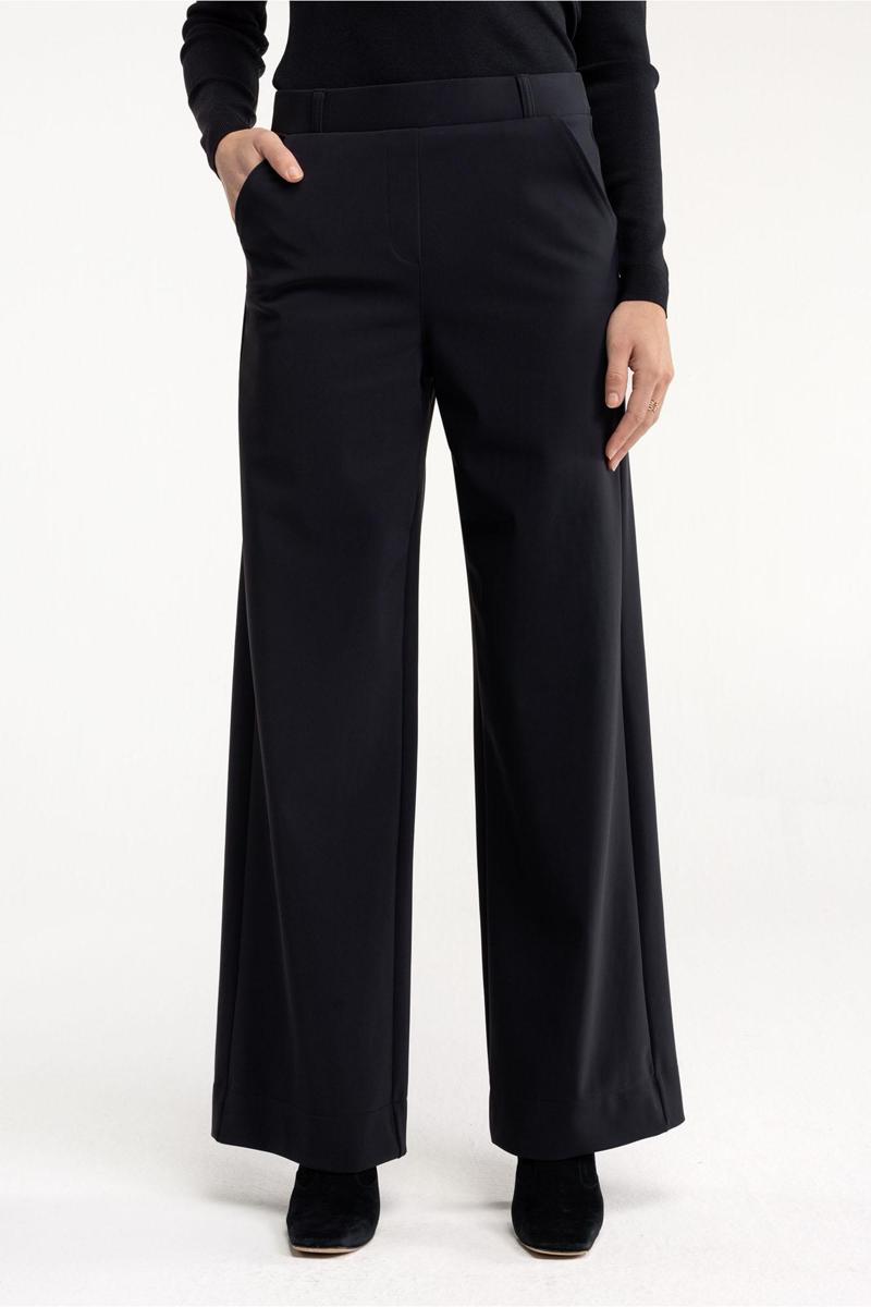 Studio Anneloes Pantalon Lexie bonded trou Zwart 4