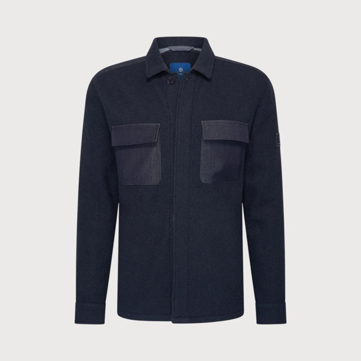 Blue Industry Overshirt STEFANO-W26-M12 Blauw 2