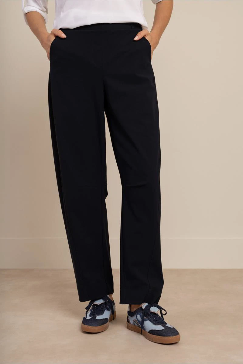 Studio Anneloes Pantalon Marlise barrel tr Blauw 3