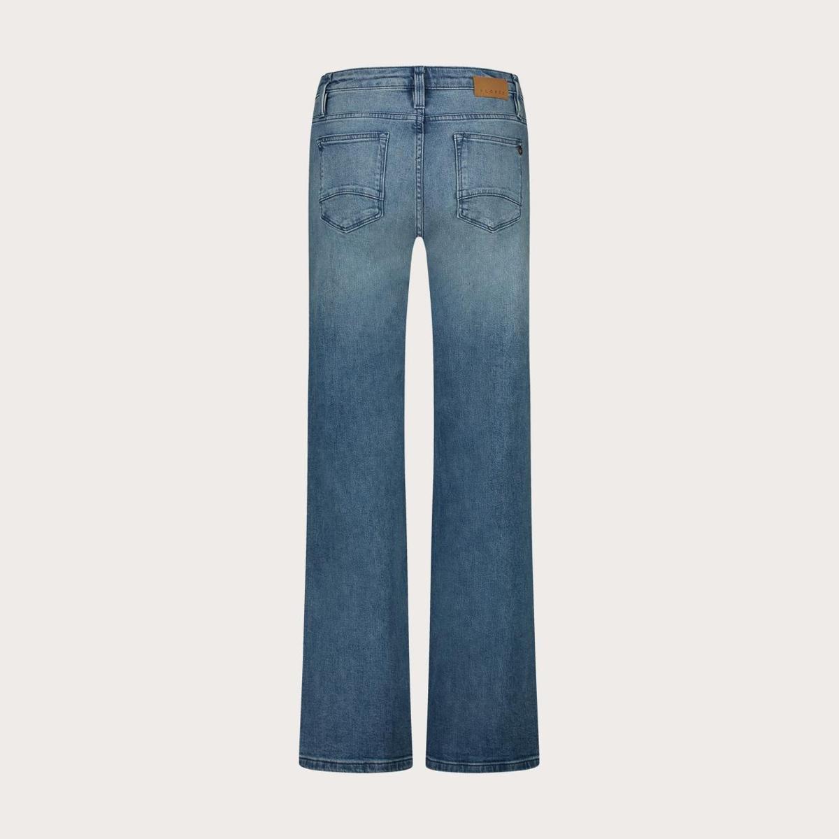 Florèz Jeans Sophie Straight Blauw 4