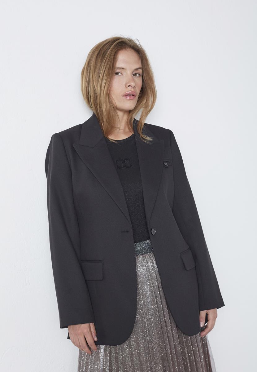 Co'Couture Blazer Almira Zwart 1