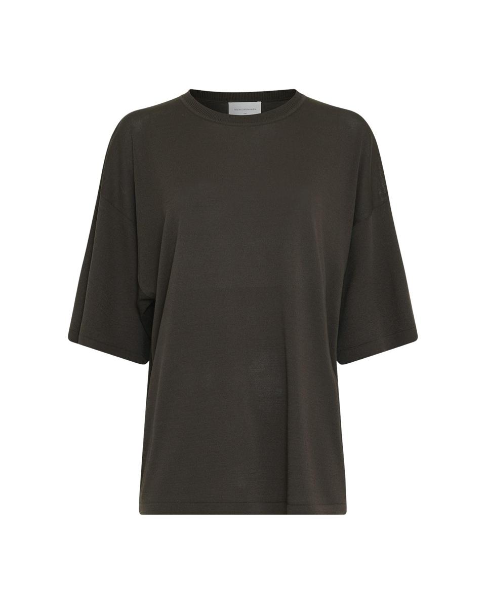 Msch Copenhagen  T-Shirt Terine Bruin 2