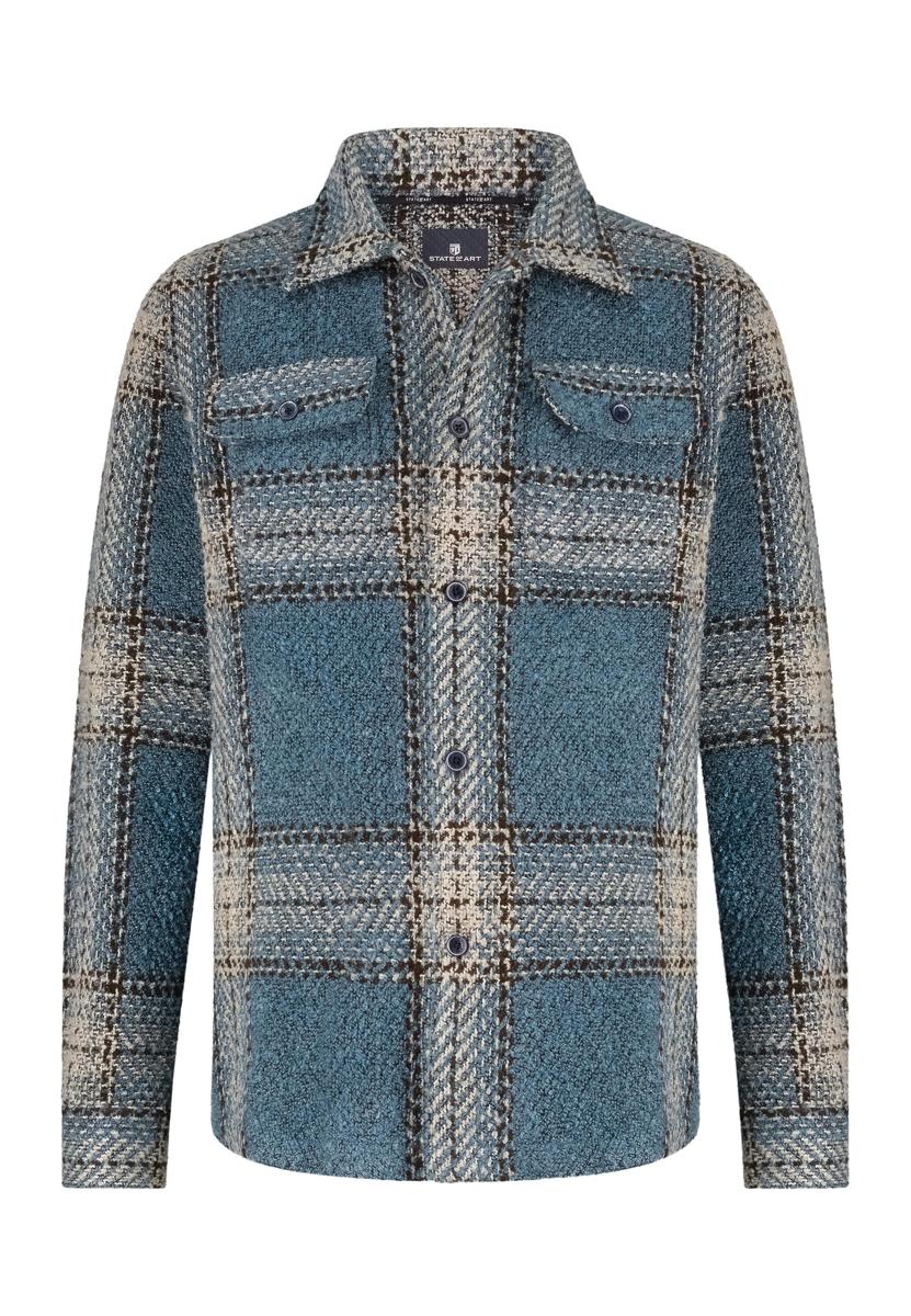 State of Art Overhemd 225-25217 Blauw 2