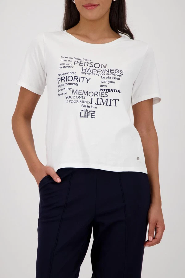 Monari T-Shirt 410466 Wit 1