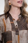 Geisha Blouse 63570-70 Bruin 2