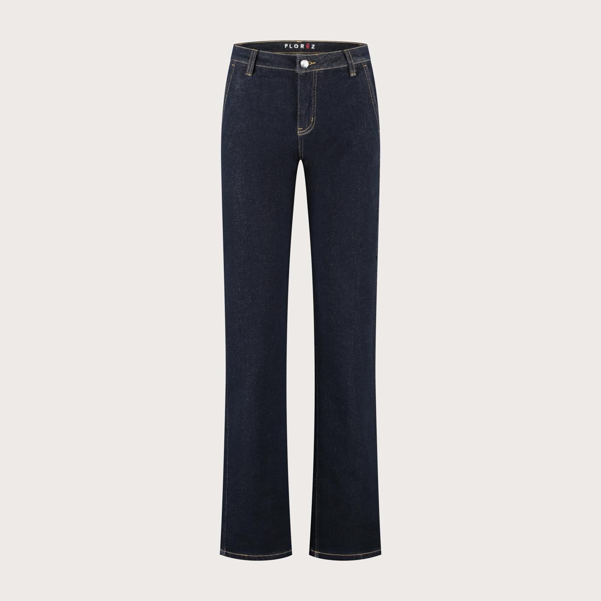 Florèz Jeans Rowie Straight Blauw 2