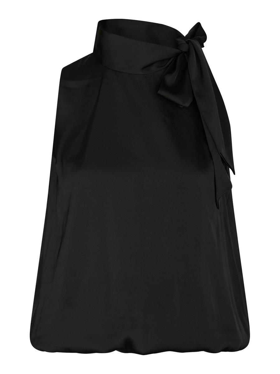 Neo Noir Top Veda Drapy Zwart 2