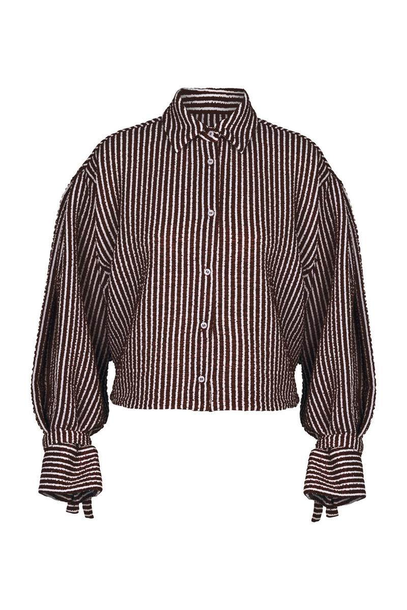 Studio Anneloes Blouse Ivara  Bruin 2