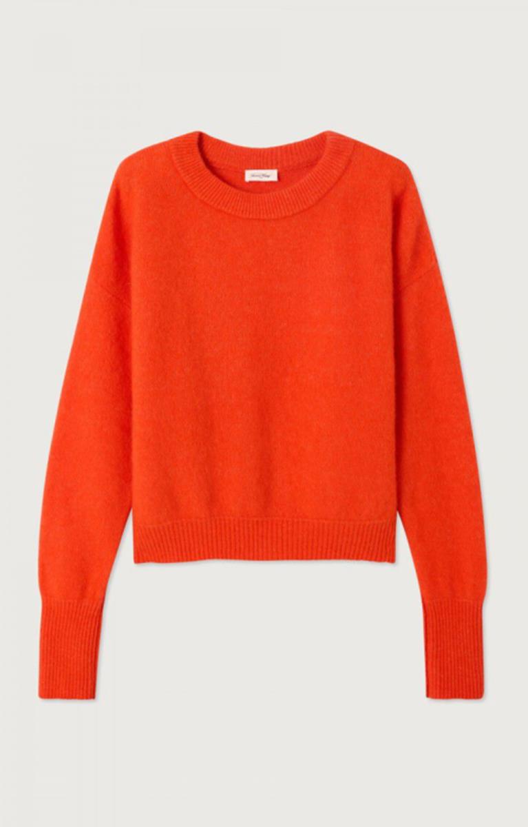 American Vintage Trui Vitow Rood 2