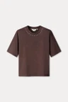 POM Amsterdam T-Shirt SP9720 Bruin 1