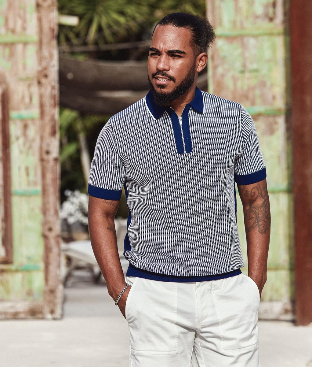 Blue Industry Polo KBIS26-M21 Blauw 1