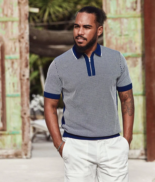 Blue Industry Polo KBIS26-M21 Blauw 1