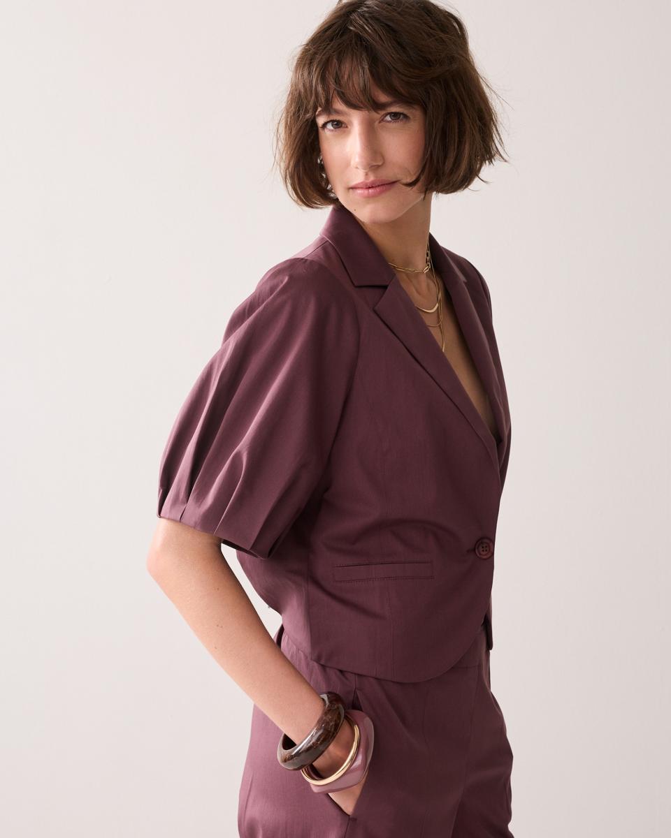 Summum Blazer 1s1307-11816 Paars 5