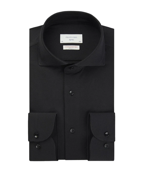 Profuomo Overhemd Hux Zwart 1