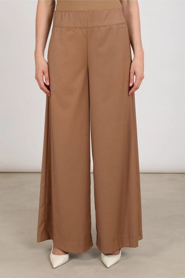 NUKUS Pantalon Lieve Bruin 1