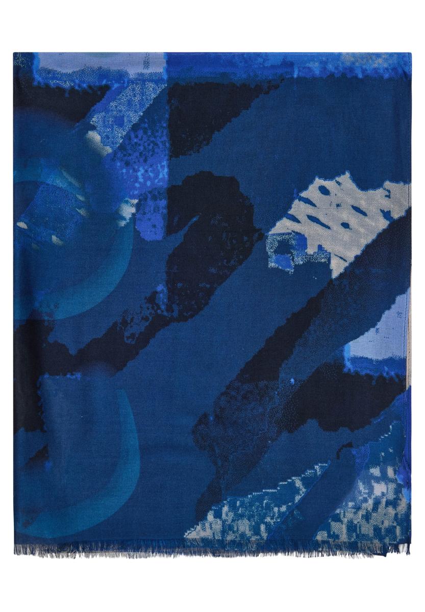 Rabe Sjaal 57-125940 Blauw 2