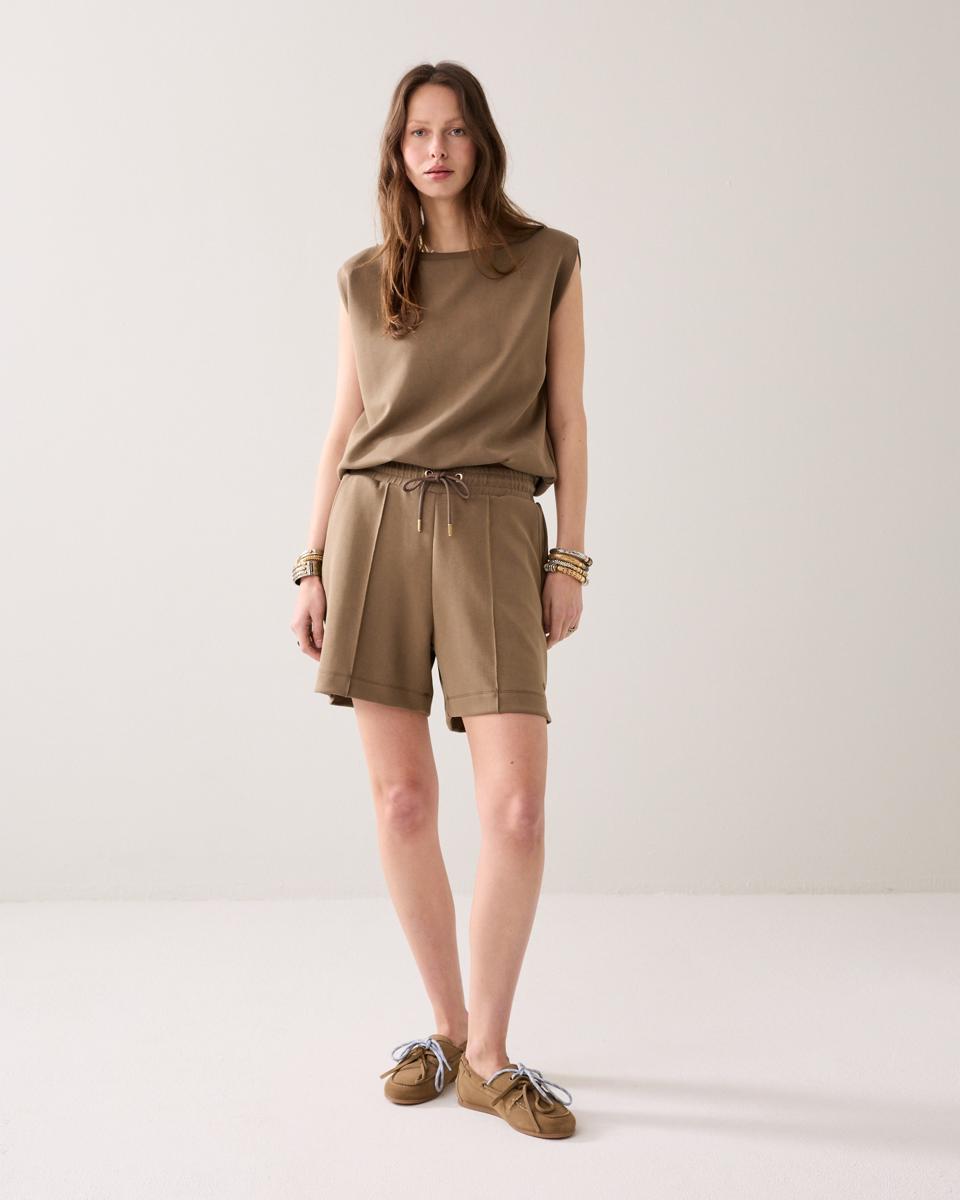Summum T-Shirt 3s5265-30606 Taupe 3
