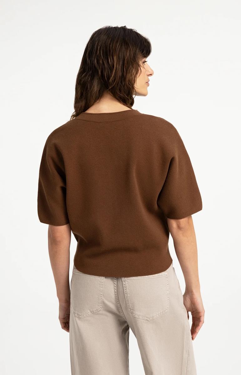 YAYA Trui 01-000616-608 Bruin 3