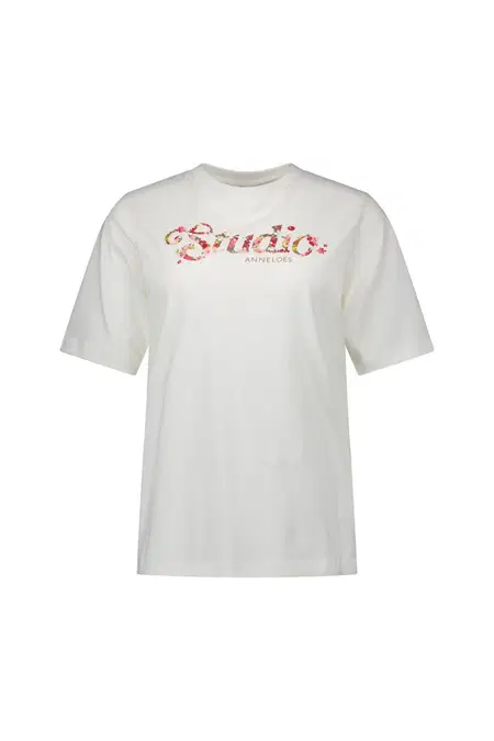 Studio Anneloes T-Shirt Flower studio flo Off-White 1