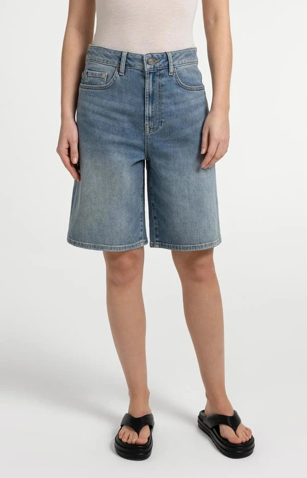 YAYA Short 01-321042-606 Blauw 1