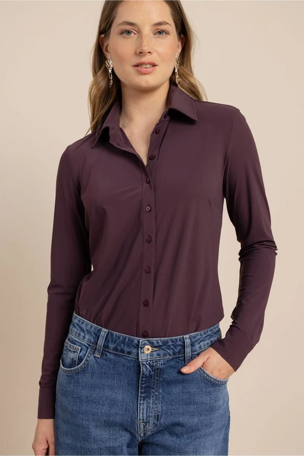 Studio Anneloes Blouse Poppy Paars 1