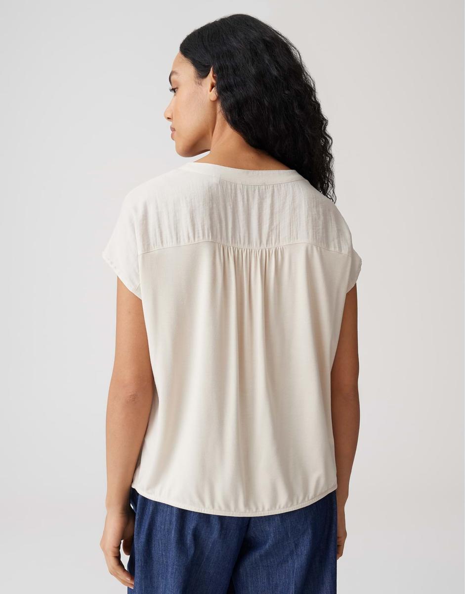 OPUS T-Shirt 1055319422106 Beige 3