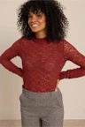 Studio Anneloes Longsleeve Reagan lace col t Rood 5