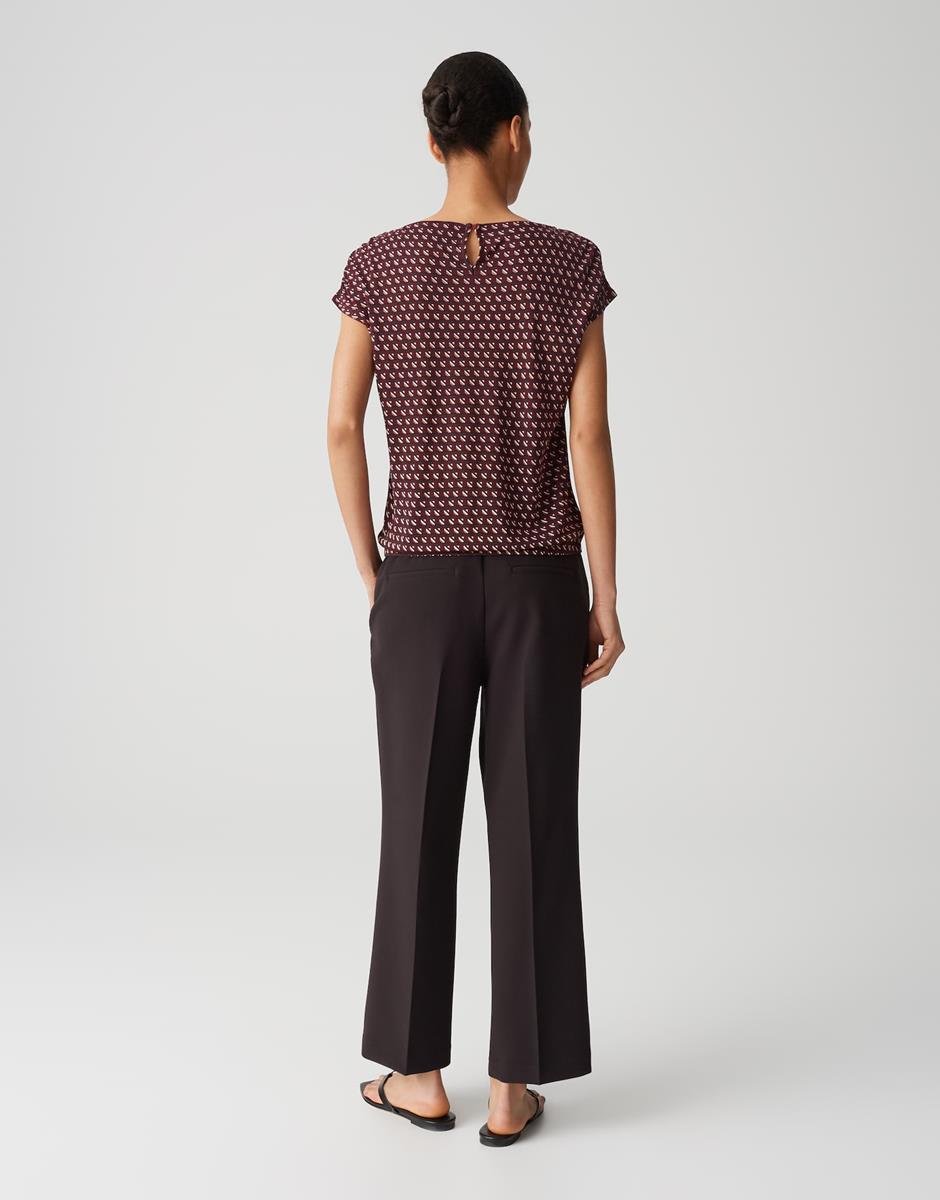 OPUS T-Shirt Sekadi Minimal Paars 3