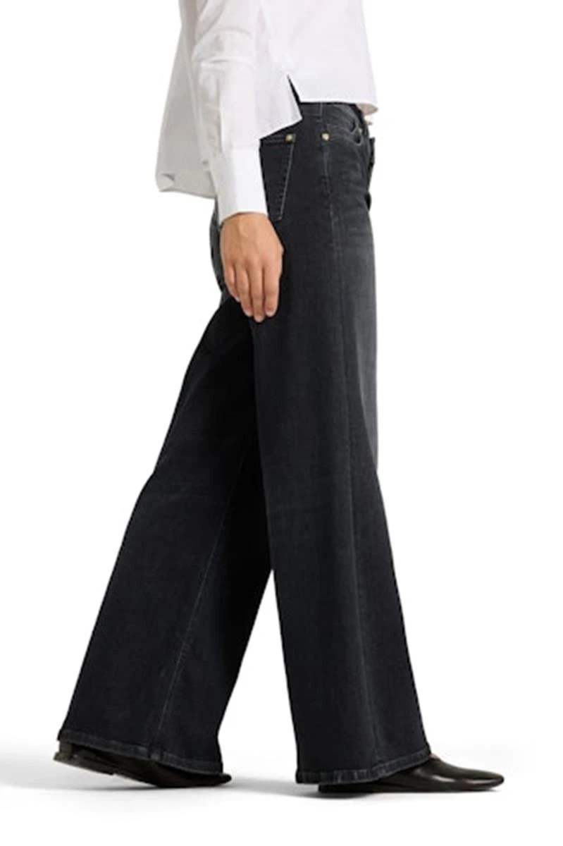 Cambio Jeans Palazzo Flare Zwart 5