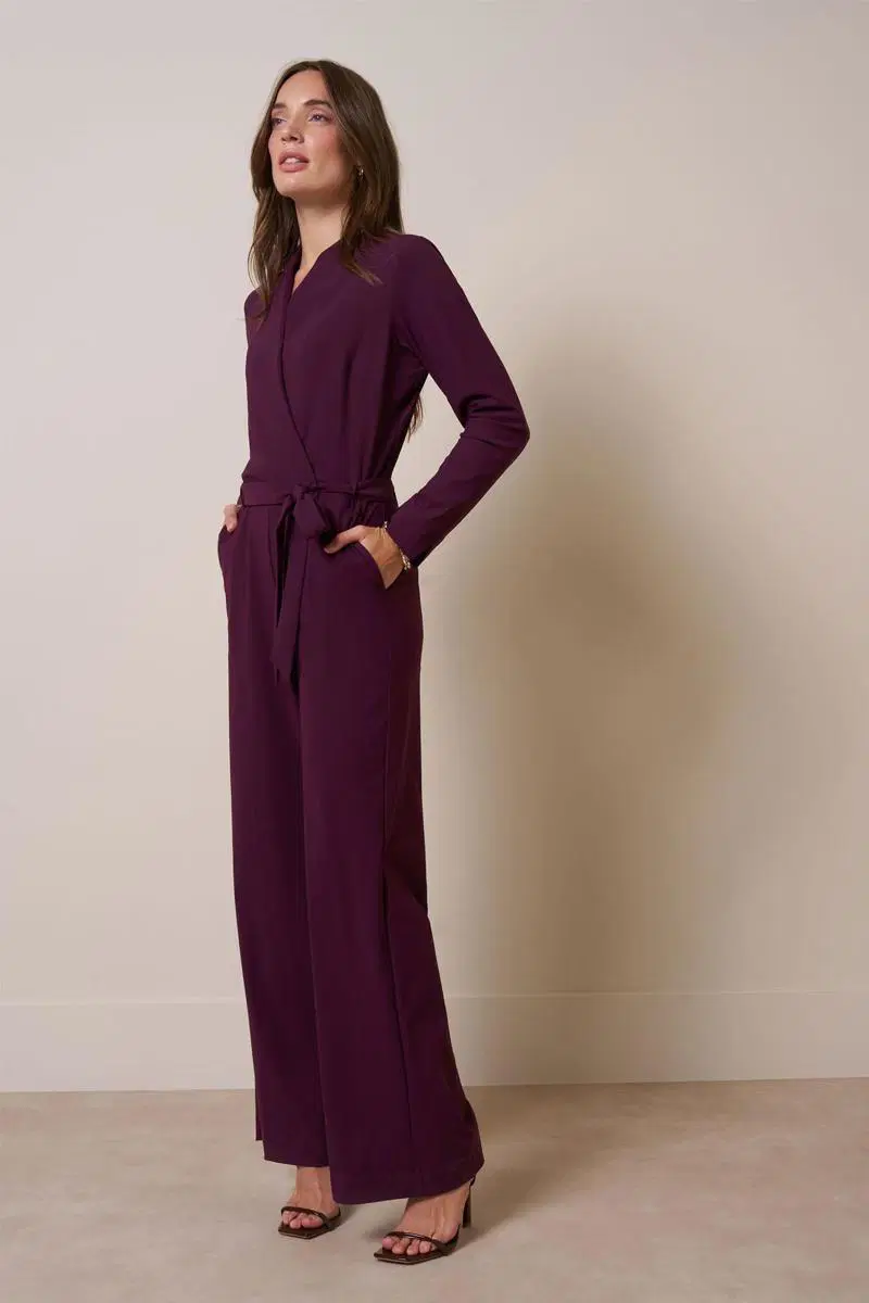 Studio Anneloes Jumpsuit Nadia jumpsuit Paars 1