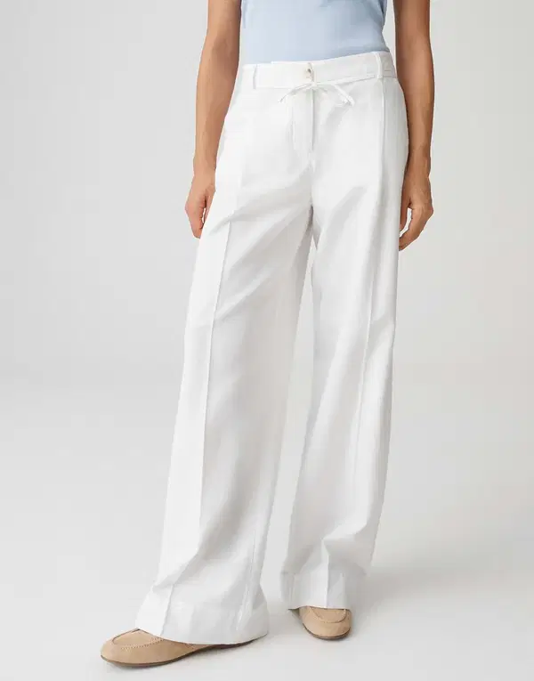 OPUS Pantalon Meerie Off-White 1