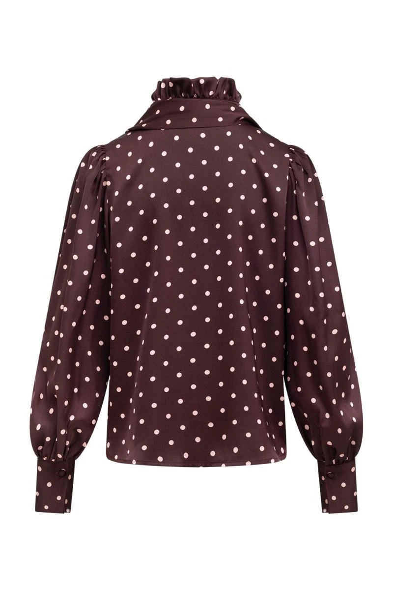 Label DOT Blouse 2621036 Paars 2
