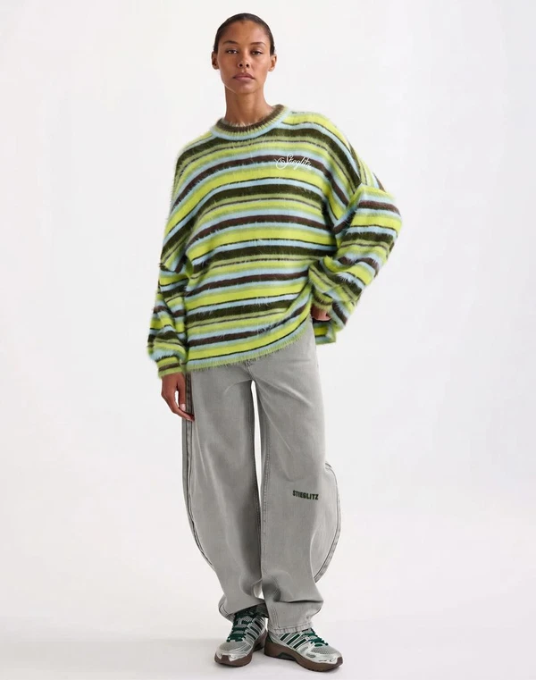 Stieglitz Sweater Tonio Geel  1