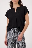 Monari T-shirt 410766 Zwart 1