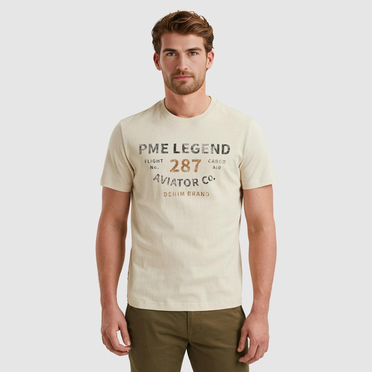 PME Legend T-Shirt PTSS2506552 Beige 1
