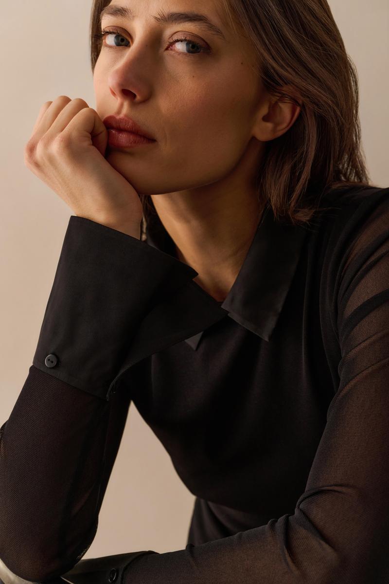 YAYA T-Shirt 01-709346-511 Zwart 1