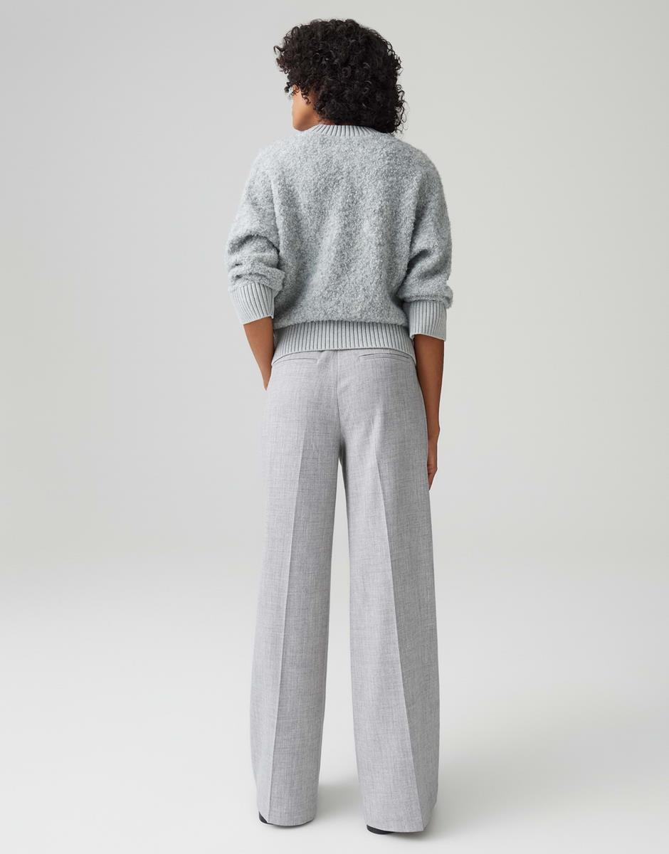 OPUS Pantalon Maiga Cozy Grijs 3