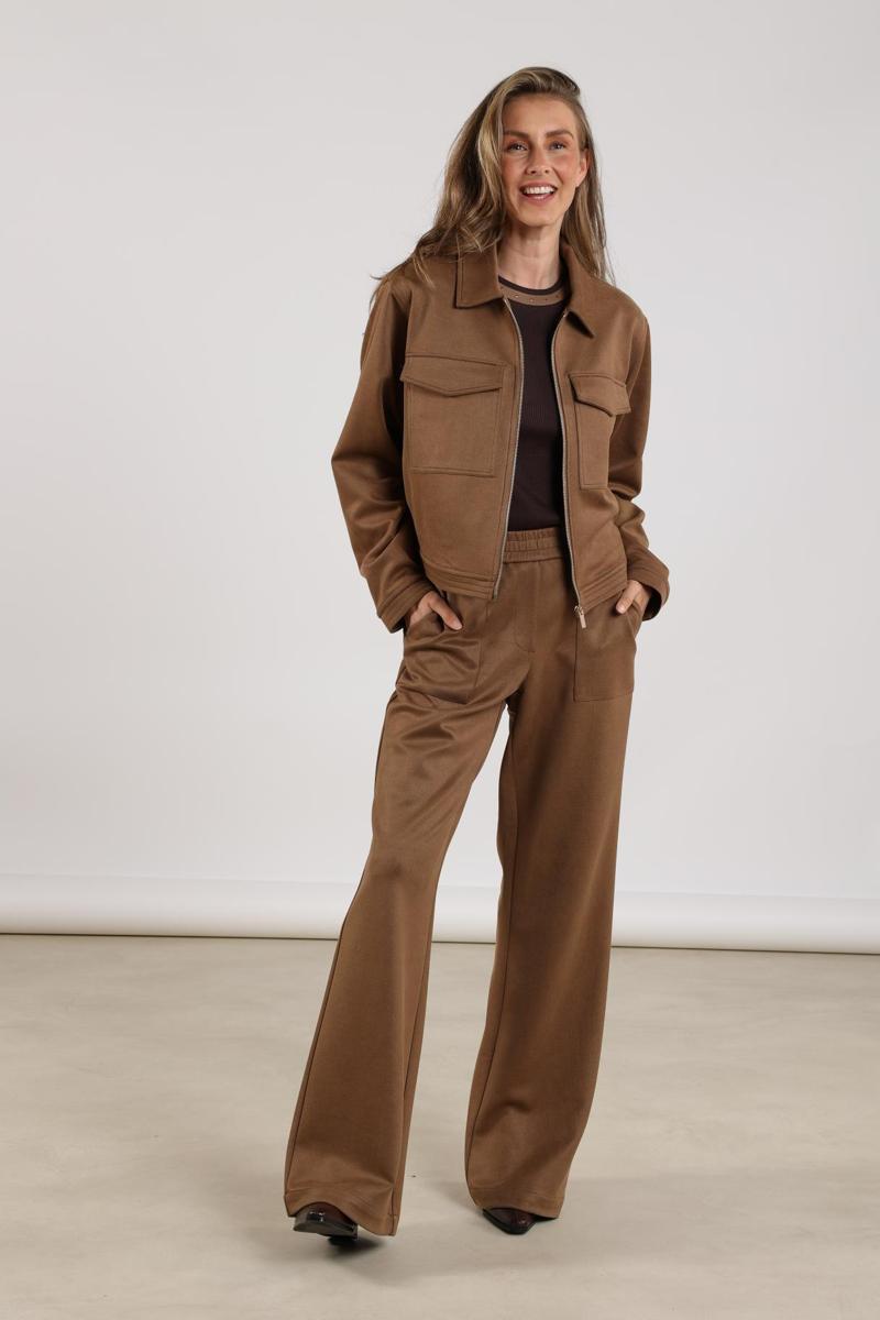 NUKUS Pantalon Trix Scuba Taupe 3