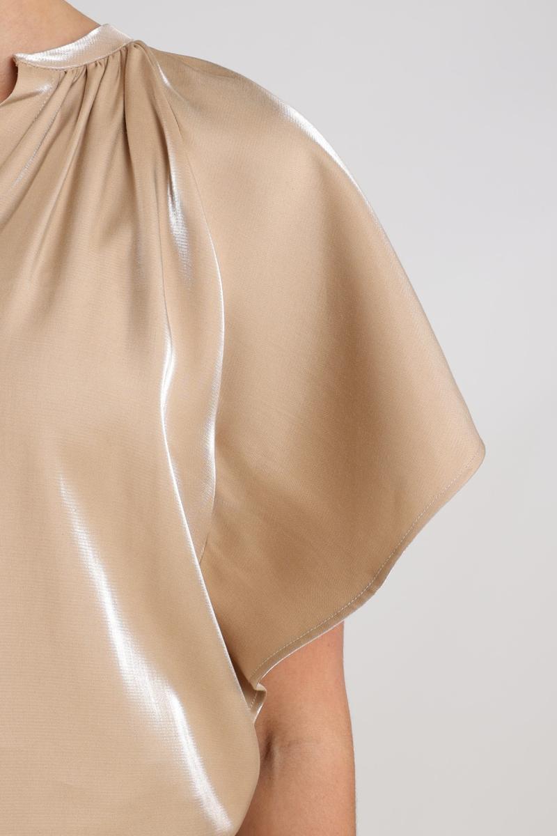 NUKUS Blouse Taylor Beige 5
