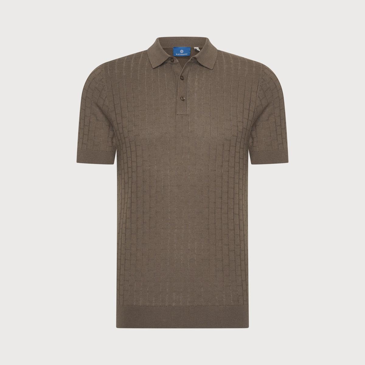 Blue Industry Polo KBIS26-M9 Taupe 1