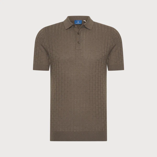 Blue Industry Polo KBIS26-M9 Taupe 1