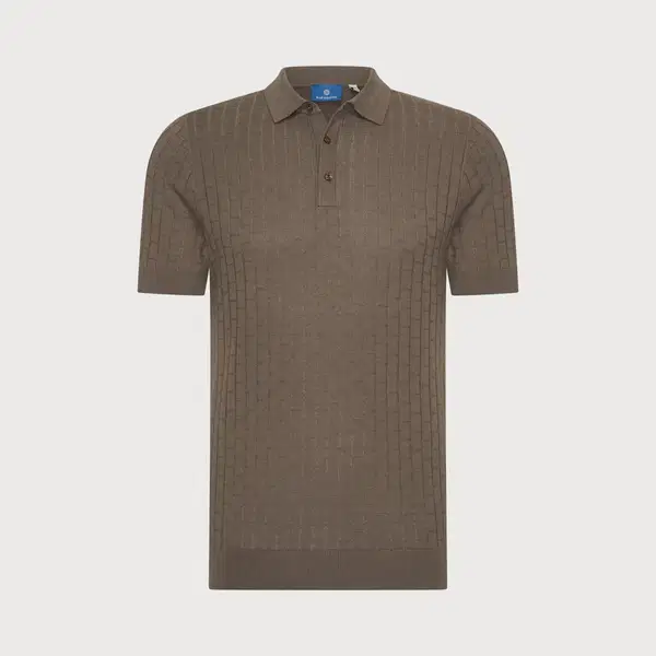 Blue Industry Polo KBIS26-M9 Taupe 1
