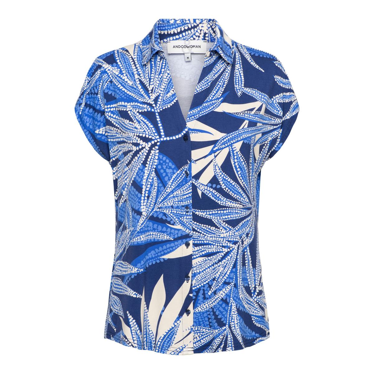 &Co Woman Blouse BL452 Blauw 1