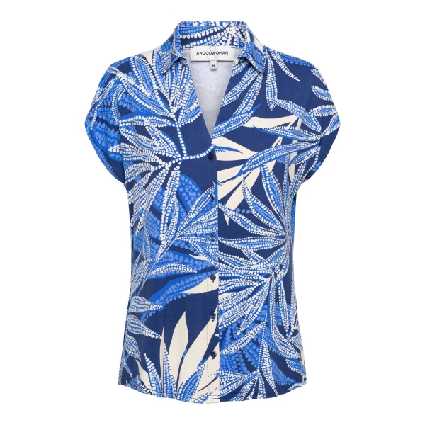 &Co Woman Blouse BL452 Blauw 1