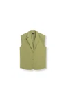 Refined Department Gilet Spencer Groen 2