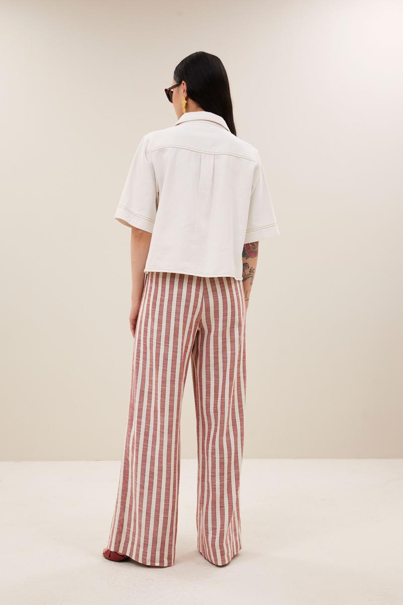 By-Bar Blouse Philipe Twill Top Off-White 5