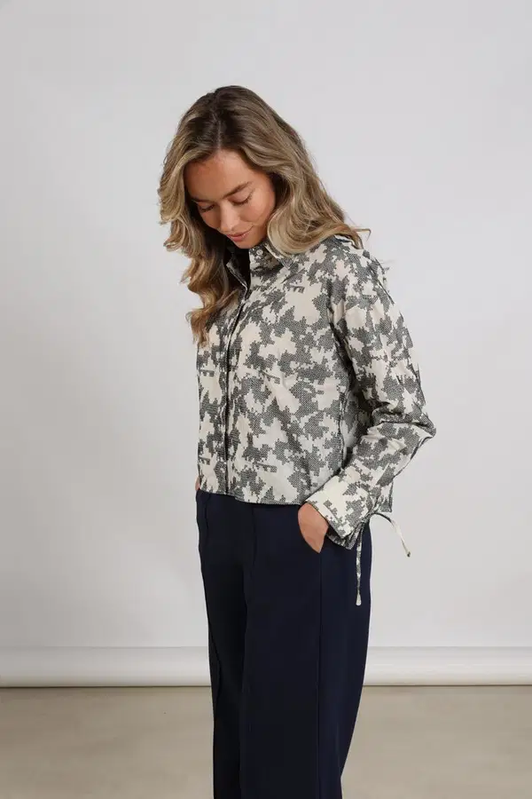 NUKUS Blouse Bailey Blauw 1