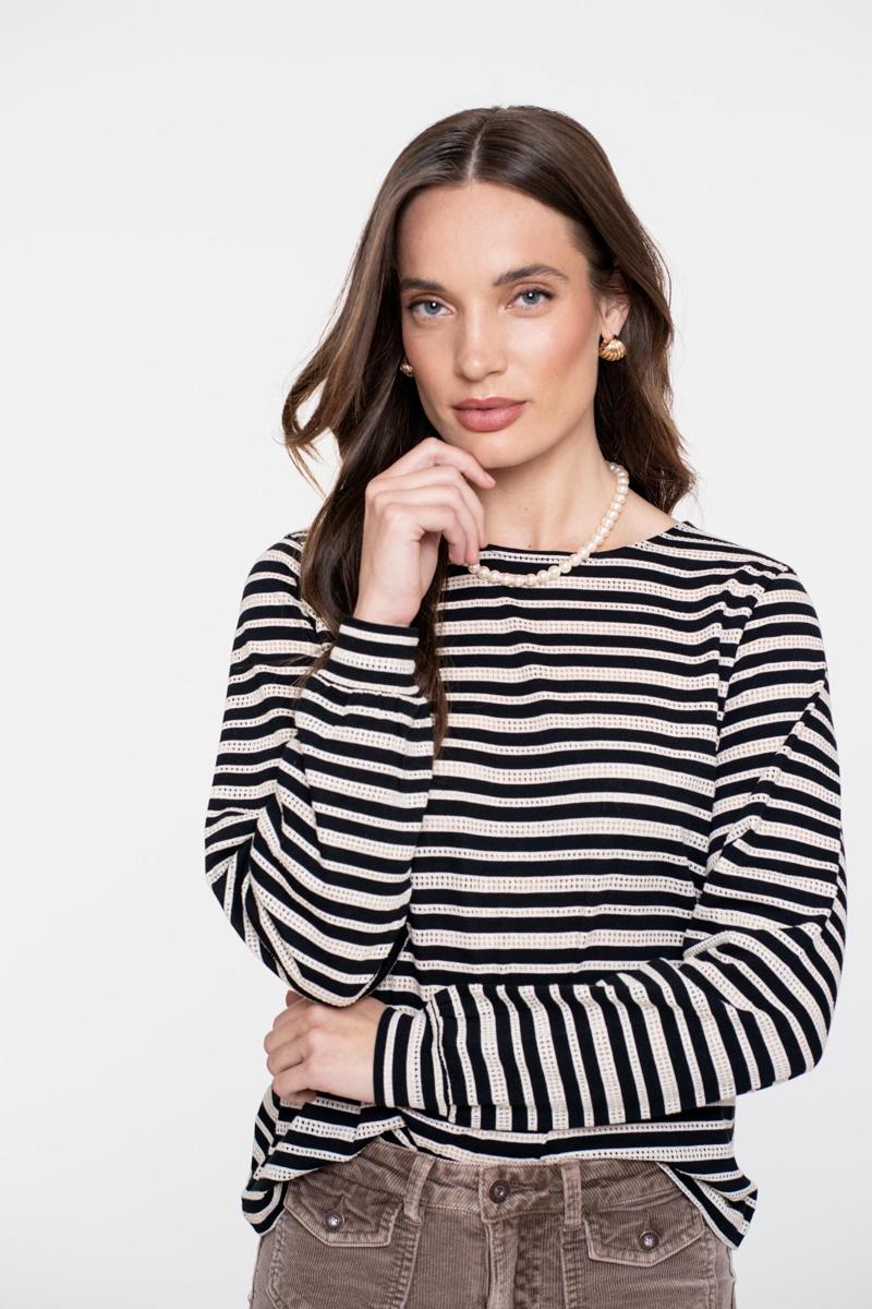 Geisha Blouse 52563-47 Zwart 1